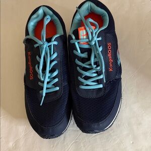kangaROOS women’s  Dark Blue and Light Blue Sneakers